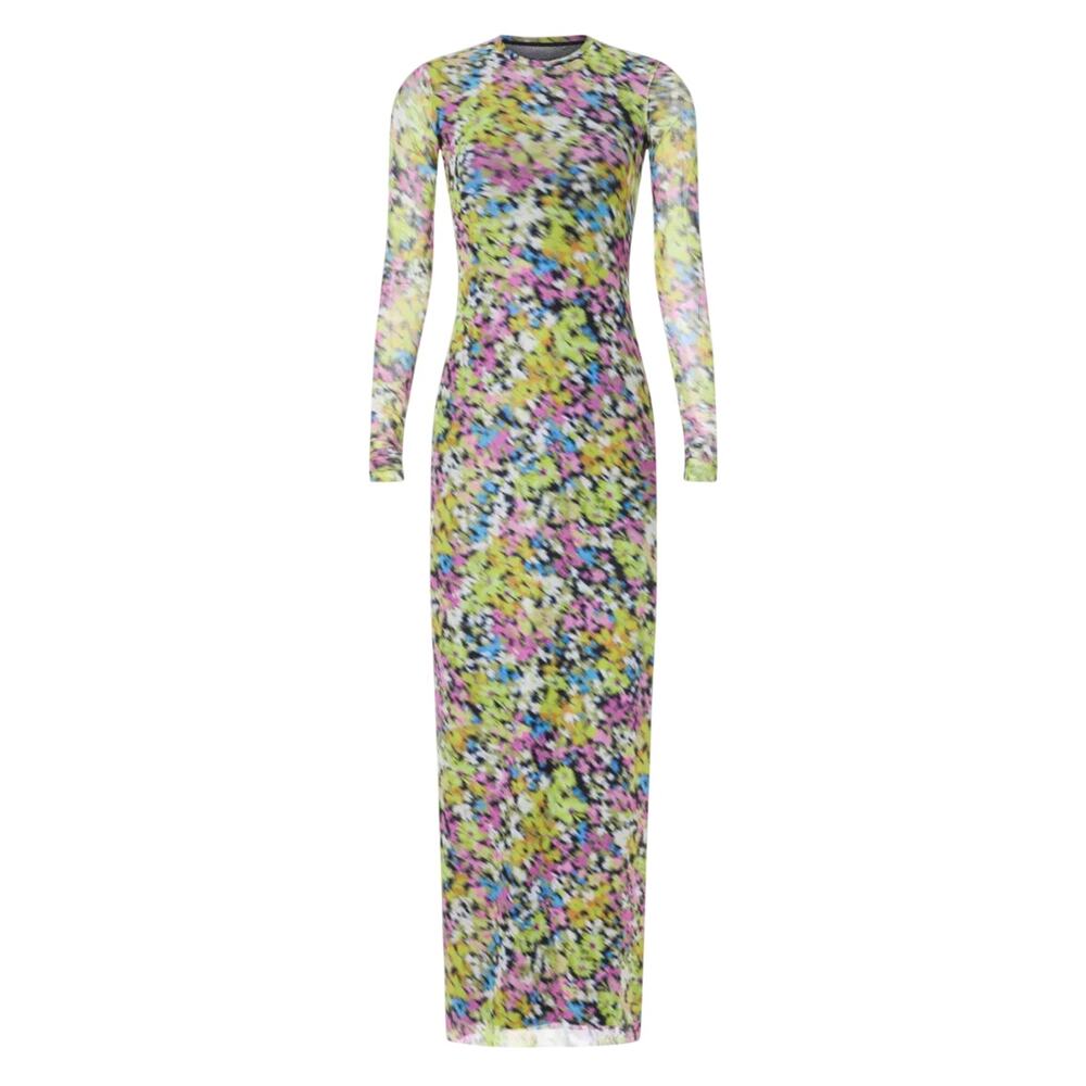 AFRM Didi Crewneck Dress in Multi, Size S